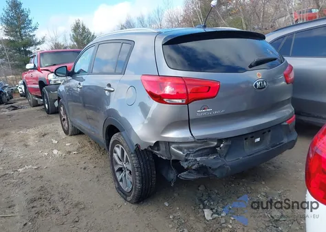 2015 Kia Sportage Lx из США, поврежденный, VIN KNDPB3AC0F7737590